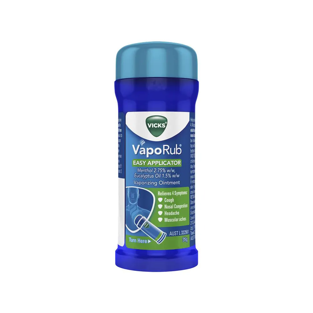 Высококачественное быстрое и эффективное облегчение с Vicks Vaporub