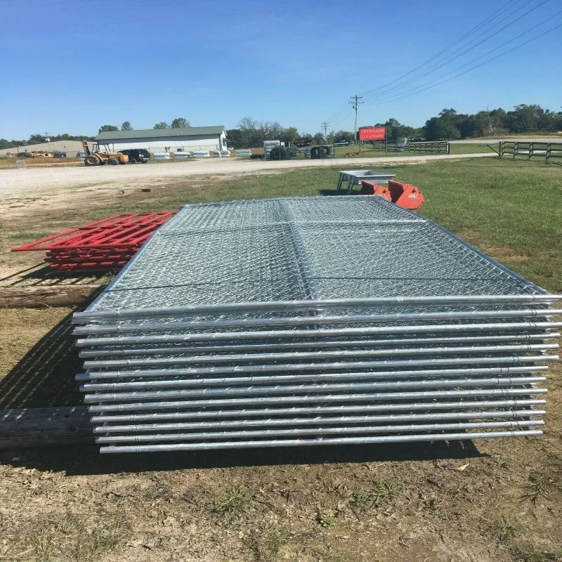 Les USA résistants Offre Spéciale ont galvanisé la barrière provisoire de maillon de chaîne de 6X12ft