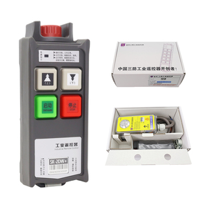 Alta relación calidad-precio Plataforma de control remoto de grúa de 2 botones Polipasto eléctrico Control remoto Fácil operación para cargas pesadas - Product Image 4