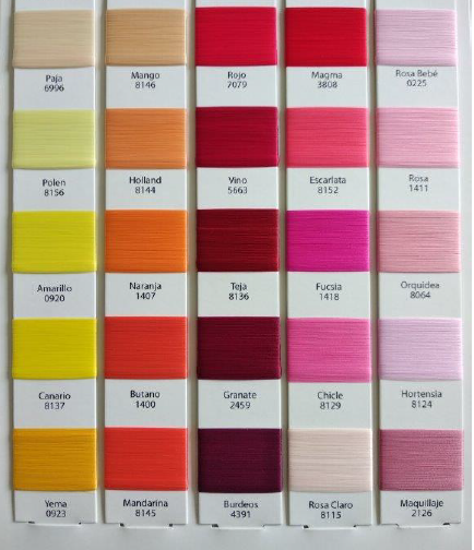 Any color from chart