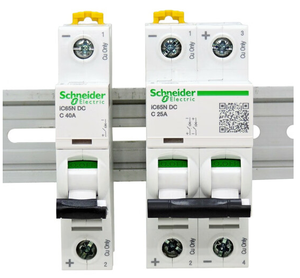 Interruptor de aire MCB DC 2P 10A C 6KA 125VDC A9N18210, interruptor de circuito, reemplazo de actualización de C65-DC - Product Image 2