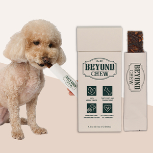 Thức ăn cho chó ăn chay chăm sóc răng miệng chế độ ăn uống sức khỏe răng miệng thức ăn cho chó Dr. by Beyond Chew Rau Jerky chăm sóc răng miệng - Product Image 2
