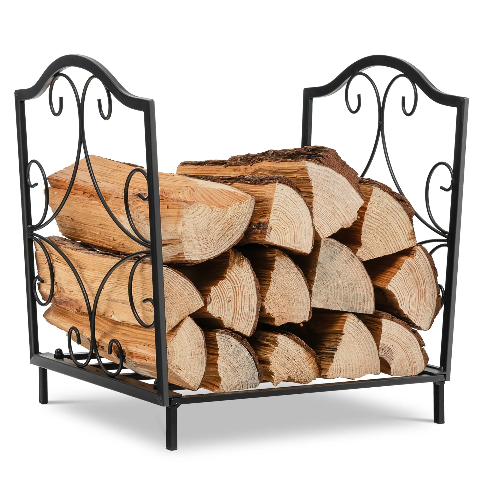 Hochwertiges ofen getrocknetes geteiltes Brennholz, ofen getrocknetes Brennholz in Beuteln Eichen feuerholz/Fichte/Birken brennholz in loser Schüttung