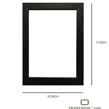 Factory Wholesale Black Large Bronze A4 Hanging Photo Frame Mdf Wood Photo Picture Frames