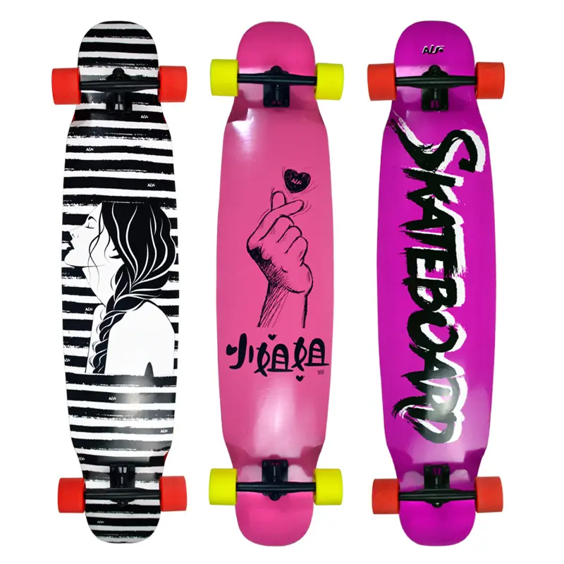 Skate Long Board Skateboard personalizzato Longboard