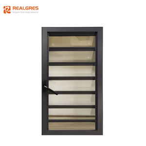 Ventanas de aluminio personalizadas Realgres, persianas integradas, persiana de cristal de aluminio, ventana con mosquitera - Product Image 6