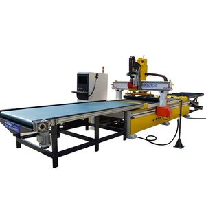 Jinan yihai cabeçote <span class=keywords><strong>horizontal</strong></span> chato, atc <span class=keywords><strong>cnc</strong></span> roteador, alimentação automática para a linha de produção de móveis