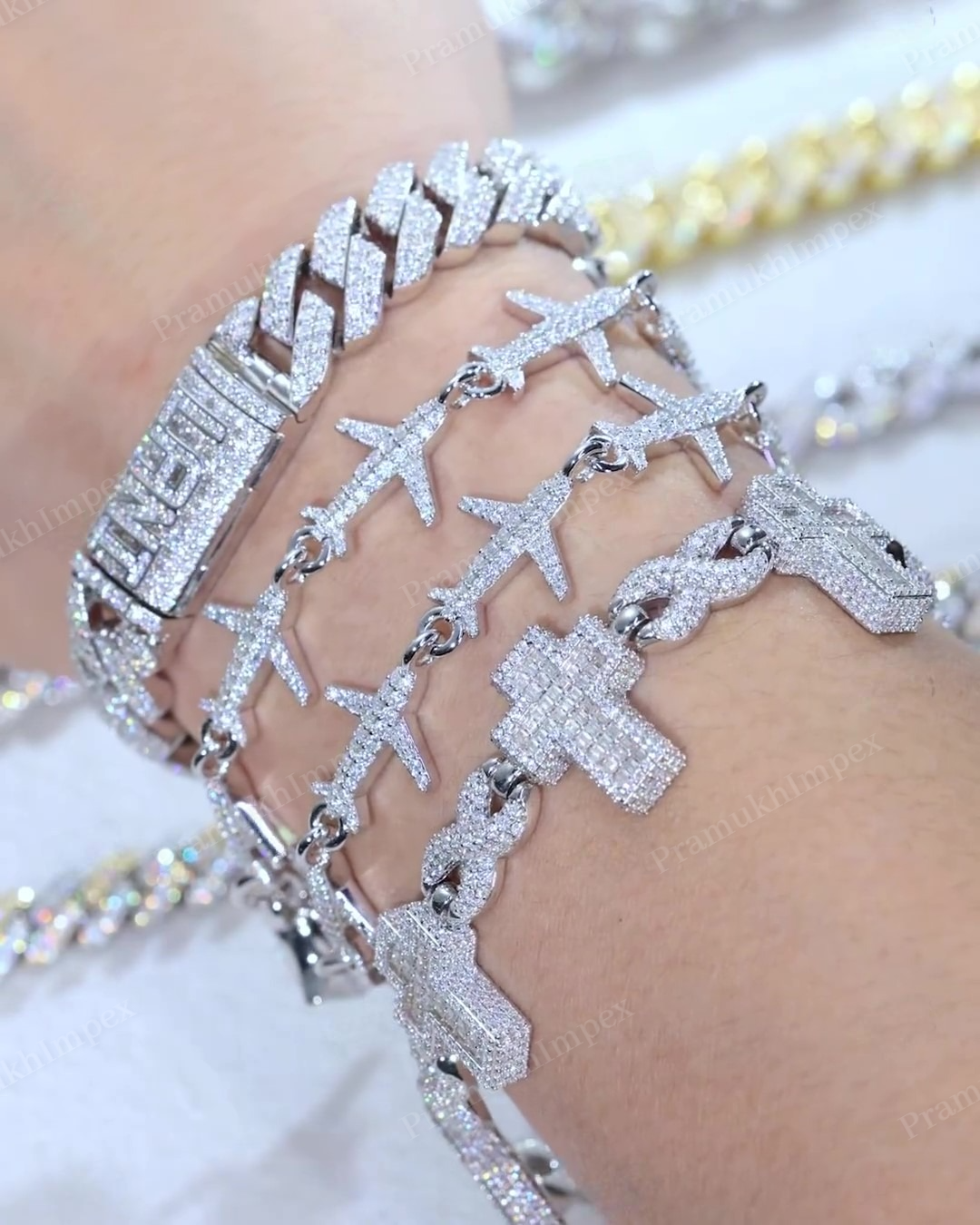 White Gold Plated