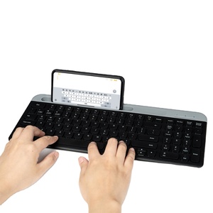 Teclado inalámbrico colorido, 3 teclas Bluetooth Teclas redondas retro Teclado de 105 teclas para PC Tableta portátil - Product Image 1