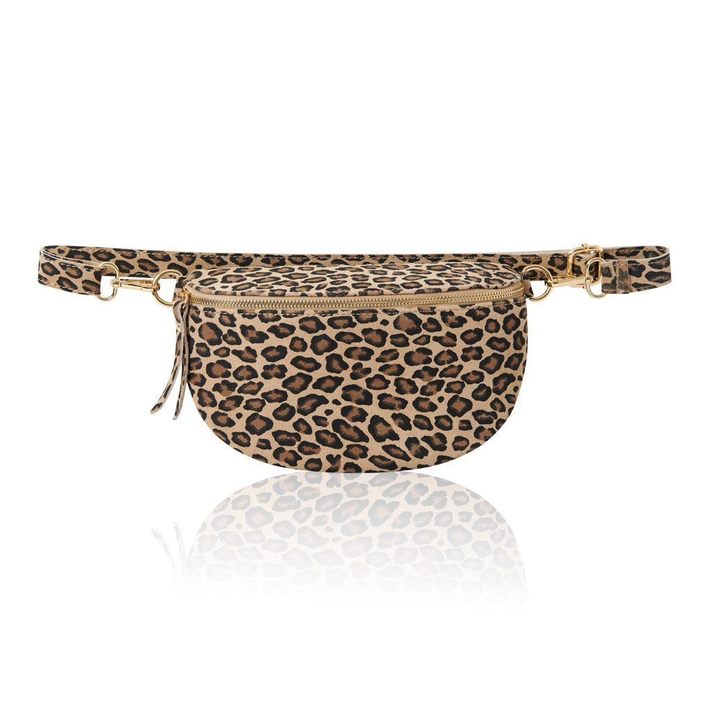 Matt Light Taupe Leopard