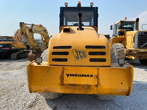 中古油圧VM132振動プレートコンパクター100 HPシングルドラム振動ローラーJcb116圧縮用土壌コンパクター1135
