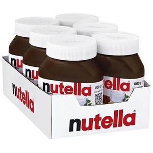 库存Ferrero Nutella榛子650克罐从意大利出厂价/便宜的Nutella巧克力榛子价差出售