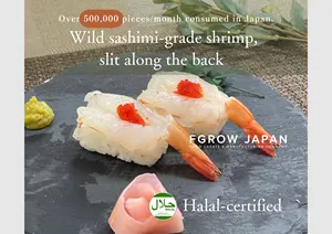 Highly Popular Seafood Manufacturers Giant Frozen Shrimp Sushi