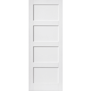 Amerika çalkalayıcı geçiş ucuz lake Preprimed MDF oda kapı iç kullanım için Modern ahşap kapı - Product Image 6