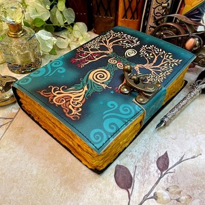 หนังสือเงาหนังโลกแม่หนังสือคาถาว่างเปล่าของขวัญวินเทจวารสารแฮนด์เมด - Product Image 5