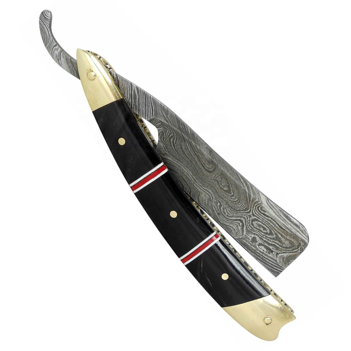 Buffalo Horn with Brass Fittings