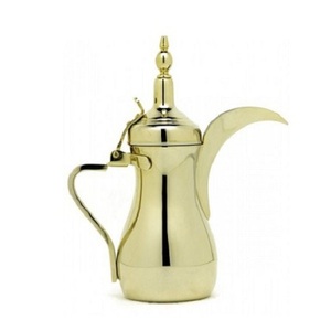 Trend tasarım arapça Dallah cezve en büyük kalite özelleştirilmiş şekil ve boyut çelik Dallah - Product Image 5
