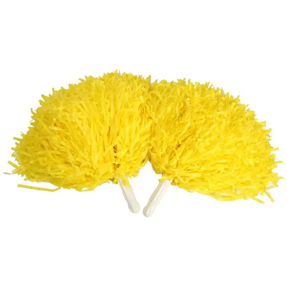 Fábrica Nova Cheerleading Esquadrão Spirited Fun Poms Pompons para Party Dance Sports