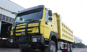 Sinotruck HOWO sử dụng 6x4 Mini 20 mét khối 30 tấn Canter sử dụng xe tải tự đổ - Product Image 5