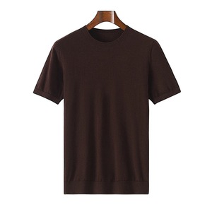 เสื้อ2025วินเทจแขนสั้นของผู้ชายเสื้อโอเวอร์ไซส์สะพายไหล่ - Product Image 4