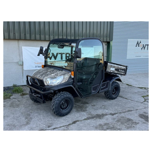 Rtv מקצועי עם אורות עבודה מובלים, גילוח גרירה, חופה, שטח מטען לניהול ובנייה