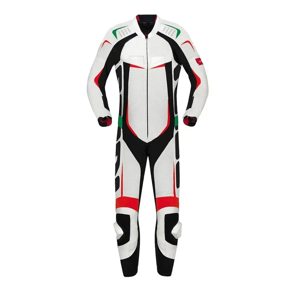 Custom di alta qualità moto da corsa motociclista tute in pelle-pelle 100% 2 pezzi stampa digitale Costume ad alta protezione