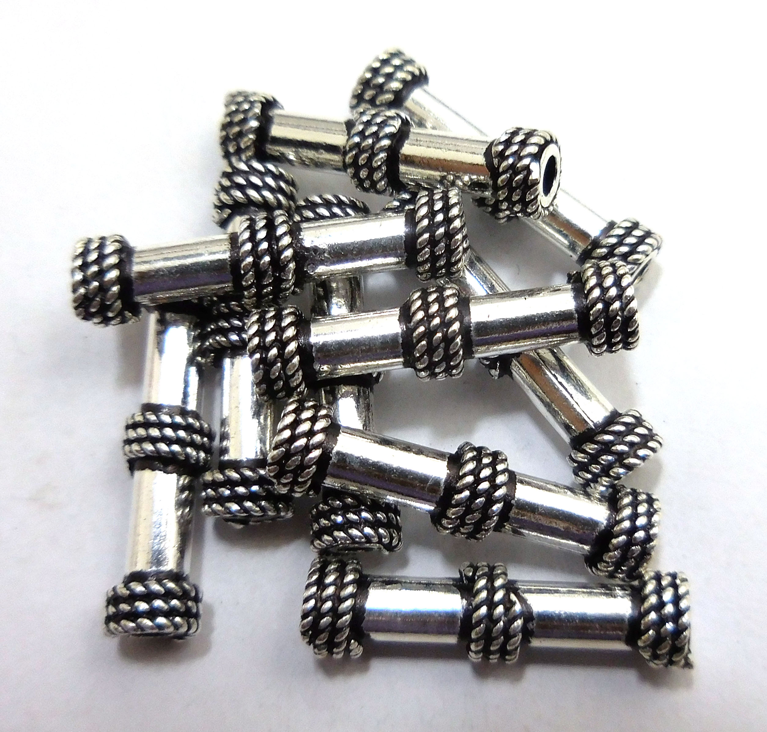 Oxidized Silver Plated