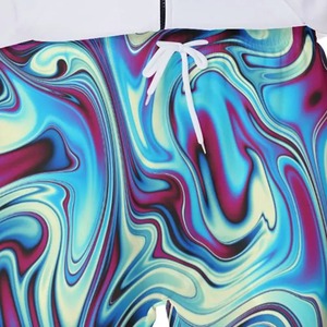 Yaz kullanımı rahat erkekler plaj spor şort gevşek örgü düz Polyester <span class=keywords><strong>erkek</strong></span> yüzmek mayo şort palmiye ağacı baskılı tasarım şort