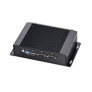 Fanless Mini <strong>Desktop</strong> PC N100 with Windows 11 Pro <strong>2</strong> RS232 COM <strong>2</strong> LAN <strong>2</strong> HD Dual Output USB3.0 Mini <strong>Computer</strong> with DDR4 RAM - Product Image 2