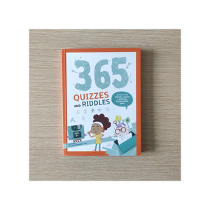 Çocuklar için eğlenceli bulmaca kitabı 365 zorlu sınavlar ve beyin alay eğlence için bilmeceler dayanıklı kağıt ve tahta üzerine basılmış - Product Image 1
