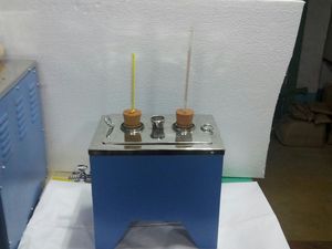 מכשיר ידני צבוע ענן לשפוך נקודת בדיקה כפולה לכל astm d2500 לשימוש מכונה