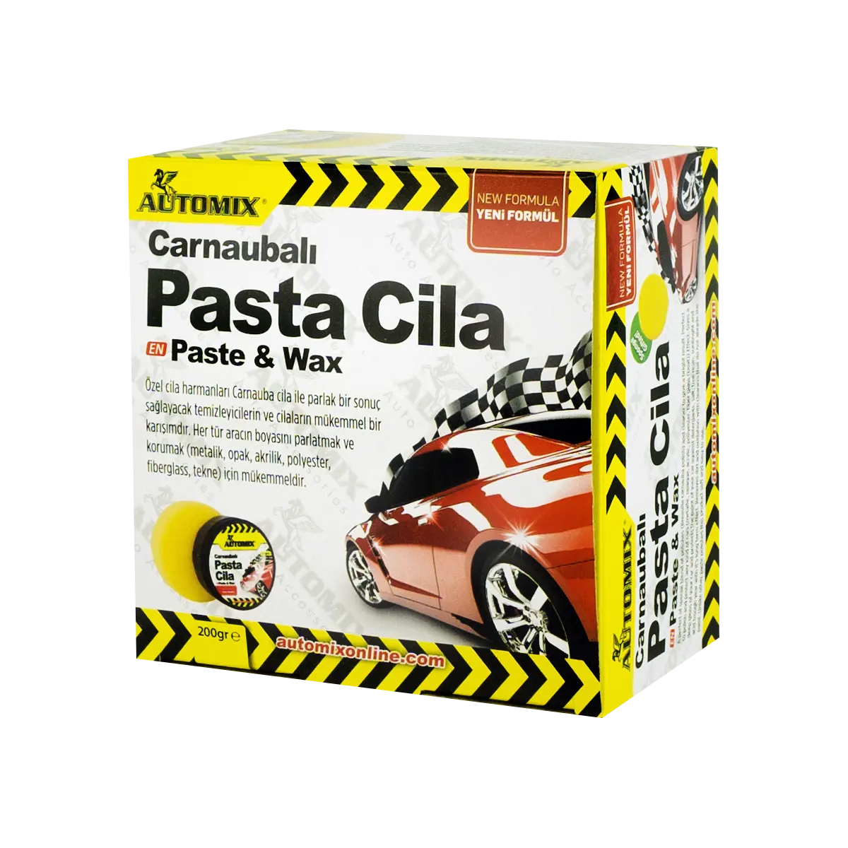 Vendita calda di alta qualità Carnauba pasta cera nuova Formula lucidatura a lunga durata per auto dalla turchia protezione UV prezzo basso