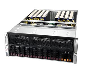 All'ingrosso 4124GS-TNR 2 Cpu otto route sistema Gpu Deep Learning Ai Computing Rack Server G10 slot Building Super Server - Product Image 1