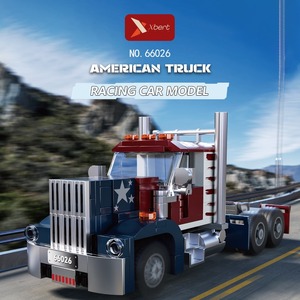 Unisex Kids Building Block Set MOC Bricks Block Model City Street <strong>Highway</strong> Scene Heavy Truck Puzzle Assembly Plastic Collect <strong>Toy</strong> - Product Image 1
