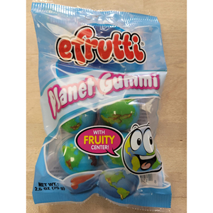 Trolli Soft Fruit Gums With Liquid Center 2 Bags of Fruity Flavor in Bulk Packaging Sweet and Sour <strong>Candy</strong> With Box Packaging