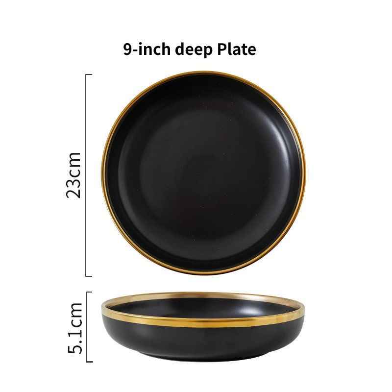 9" deep Plate