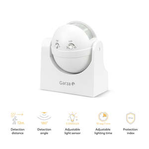Garza Detector de movimiento al aire libre Sistema de alarma 10 segundos a 7 min Sensibilidad ajustable - Product Image 3