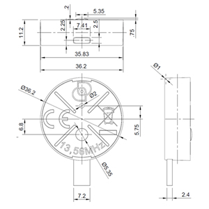 ポーランドのHIDiClass標準高度技術コンパクトサイズスマートアクセス制御防水RFIDリーダー - Product Image 6