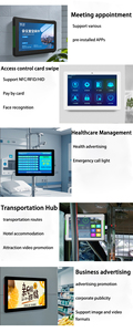 Hot 8 10,1 13,3 Zoll PC Buchung bildschirm Android Digital Signage POE Meeting Display Advertising Player Touch Tablet - Product Image 5