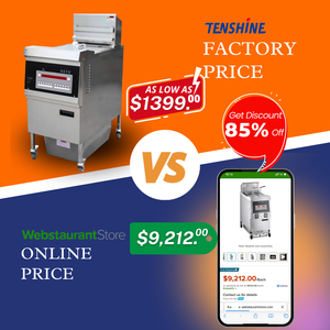 TENSHINE, коммерческая газовая машина для жарки, 26 л, Henny Penny Computron 8000 12 программ для ресторанов быстрого питания - Product Image 5