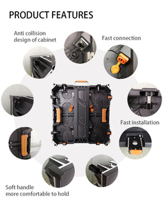 Trong nhà ngoài trời Màn hình LED Màn hình hiển thị LED cho thuê Màn hình LED video tường cho sự kiện quảng cáo ngoài trời hiển thị - Product Image 5