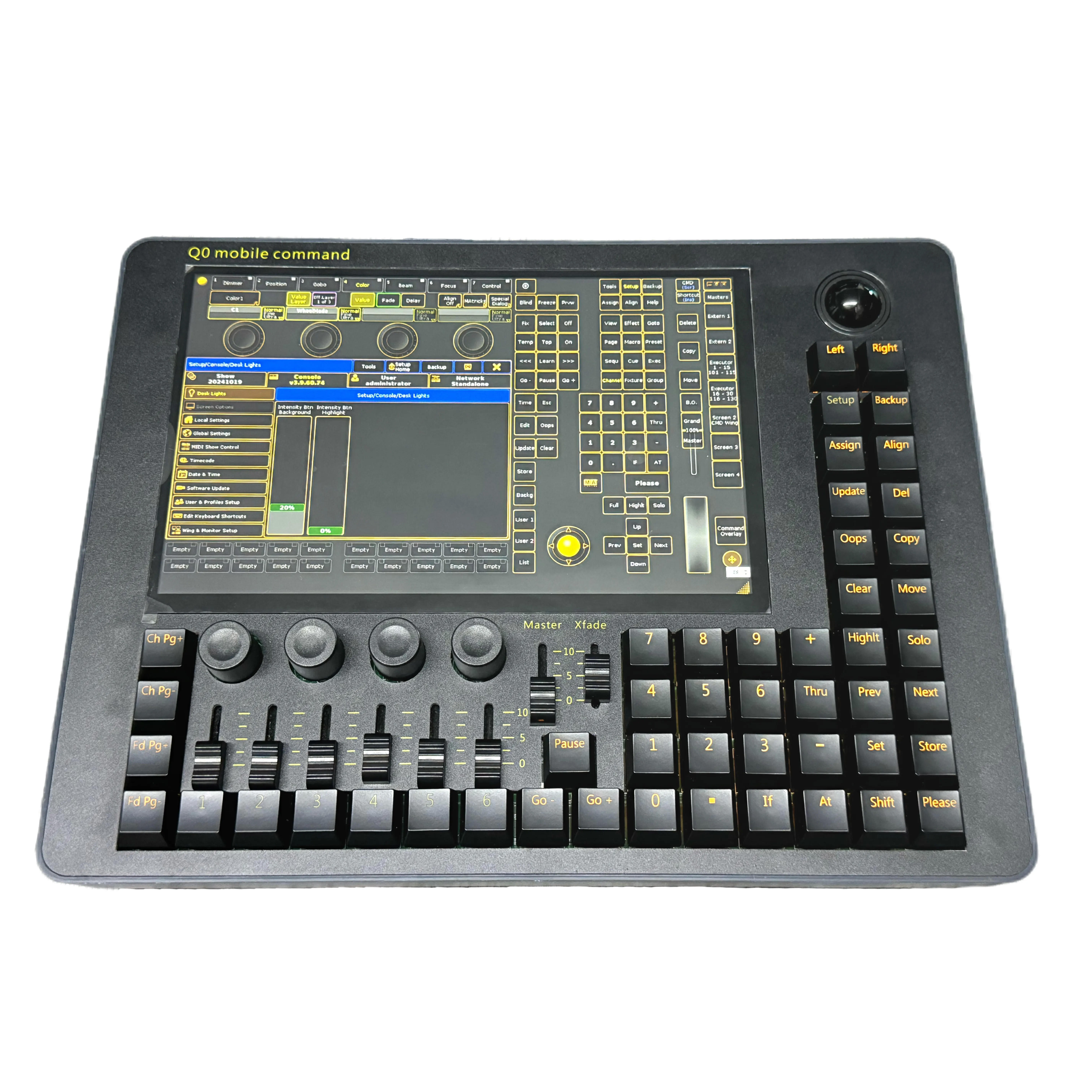 DMX512 Mini Q0 Command Wing Controller