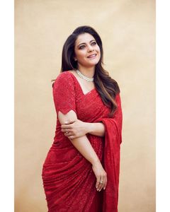 Sıcak kırmızı Bollywood tarzı parti giyim çarpıcı kırmızı faux Georgette ağır dizisi saree phantom ağır dizisi bluz