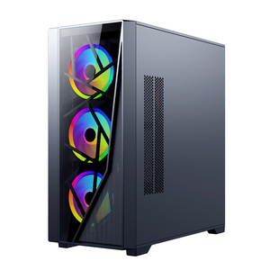 NUEVO-Ultimate Pc Case HDD SSD Gamer Desktop BLACK Vender System Unit Computer Case Manufacturer-Caja de ordenador - Product Image 1