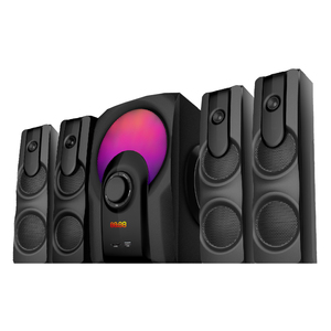 Home Theatre 5.1, Smart RGB LED <strong>With</strong> Multimedia <strong>Speakers</strong> and 8&quot; Subwoofer Set. Hi-Tech <strong>Speaker</strong> System. - Product Image 5