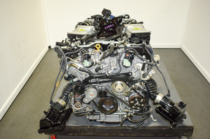 JDM <strong>3.8</strong>-liter VR38DETT GTR1 complete <strong>engine</strong> / 3.0-litre VR30DDTT complete <strong>engine</strong> for Q50 Q60 400Z V6 Twin Turbo Motor - Product Image 4