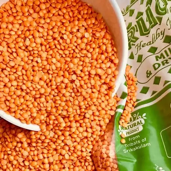 Lenticchie rosse lenticchie verdi secche sfuse intere di alta qualità dal fornitore indiano
