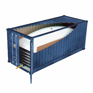 18000升液体散装袋20英尺葵花籽油弹性容器装载球阀 - Product Image 5