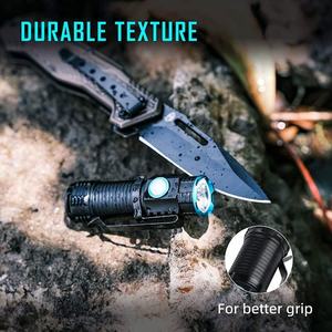 Wholesale 3000 Lumen High Brightness IPX4 Waterproof Flashlight Type C Rechargeable <strong>Torch</strong> <strong>With</strong> Memory <strong>Function</strong> and Strong Magnet - Product Image 5