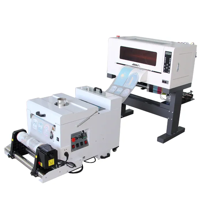 Schnelle Druck geschwindigkeit und digitale A3 T-Shirt Druckmaschine Wärme übertragung Pet Film DTF Drucker